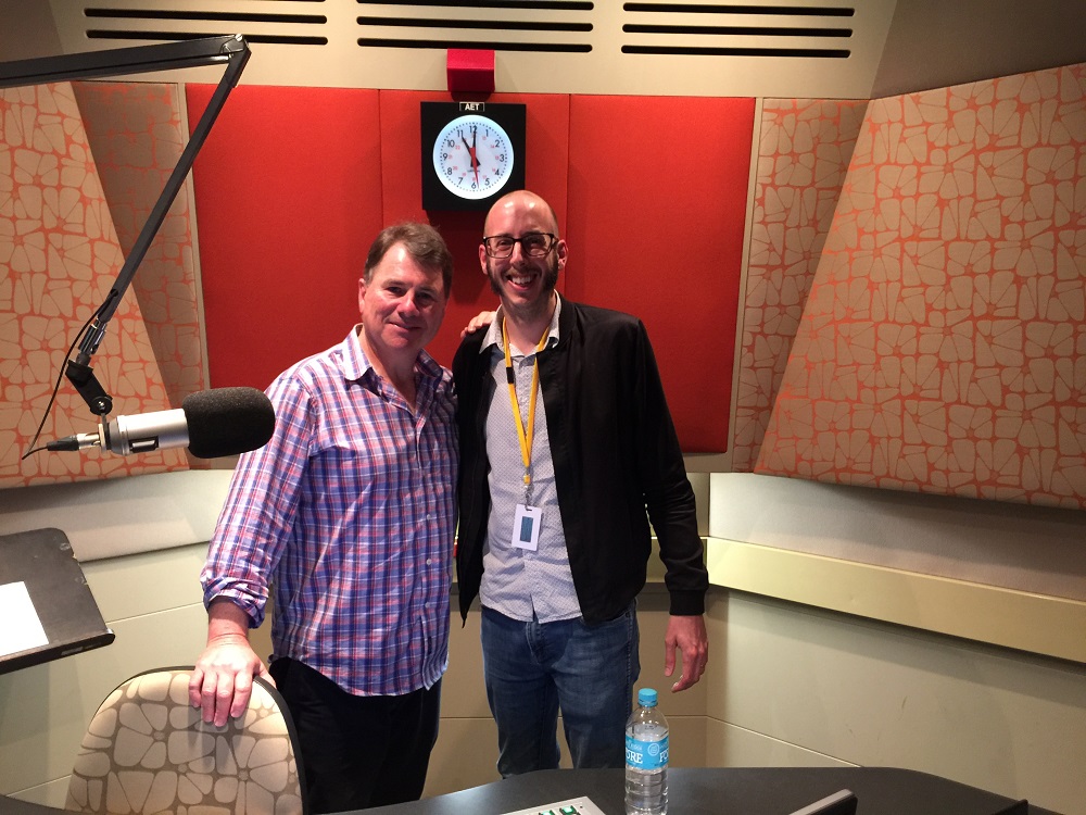 Aaron Lamb at the ABC